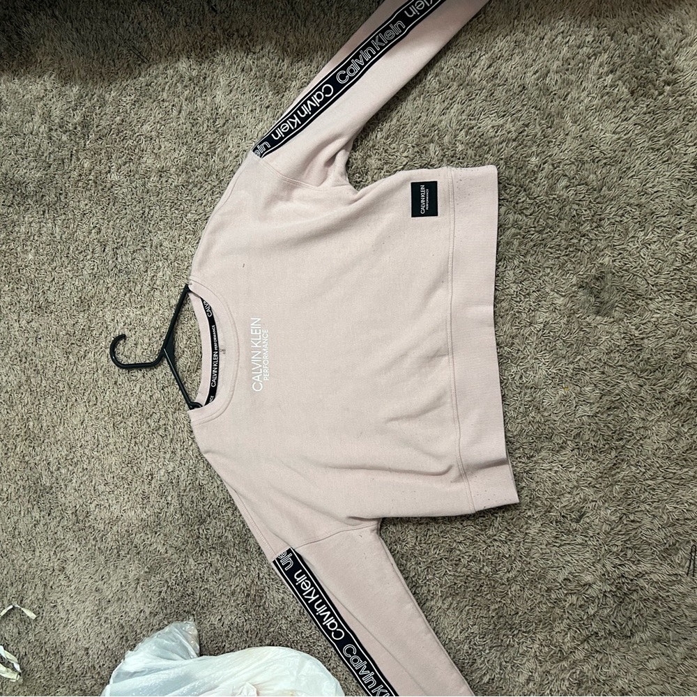Calvin Klein Light Pink Logo Sweatshirt